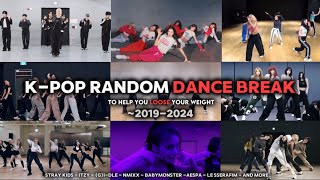 K-POP RANDOM DANCE BREAK TO HELP YOU LOOSE YOUR WEIGHT / ~ 2019-2024 / POPULAR AND ICONIC