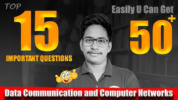 Data Communication and Computer Networks Imps || 4th Sem Computers Important Questions