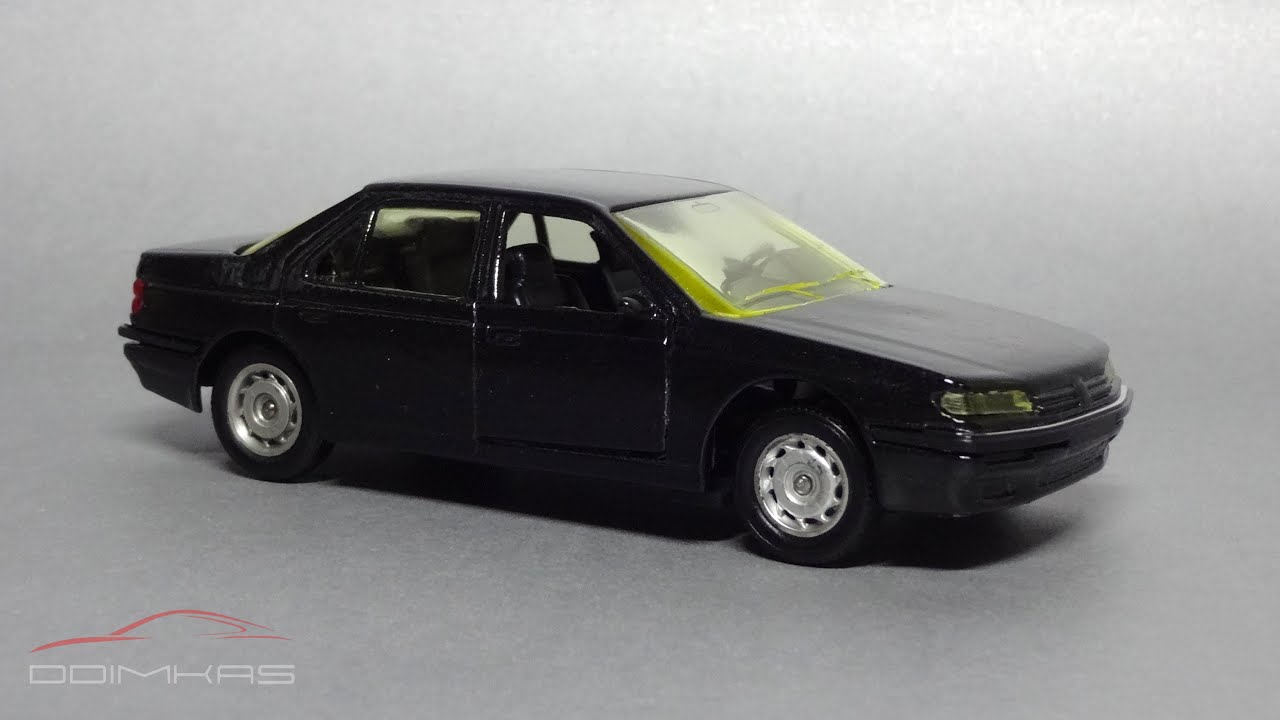 Peugeot 605 1989 || Solido || Масштабные модели французских автомобилей 90-х 