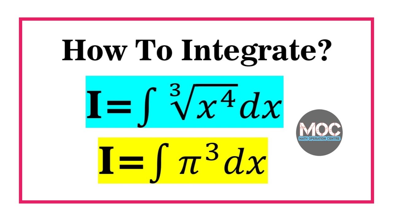 How To Integrate Indifinite Integral Questions? Class 12th Math |State ...