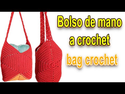 transfusión empresario sensor bolso tejido a crochet Guijarro