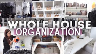 *ALL DAY* WHOLE HOUSE ORGANIZATION | HUGE WHOLE HOUSE ORGANIZE WITH ME | ORGANIZING MOTIVATION 2021