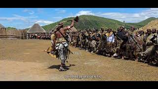 Amabutho phambi kwesigodlo | Umkhosi wokuthela amanzi eMashobeni Royal Palace