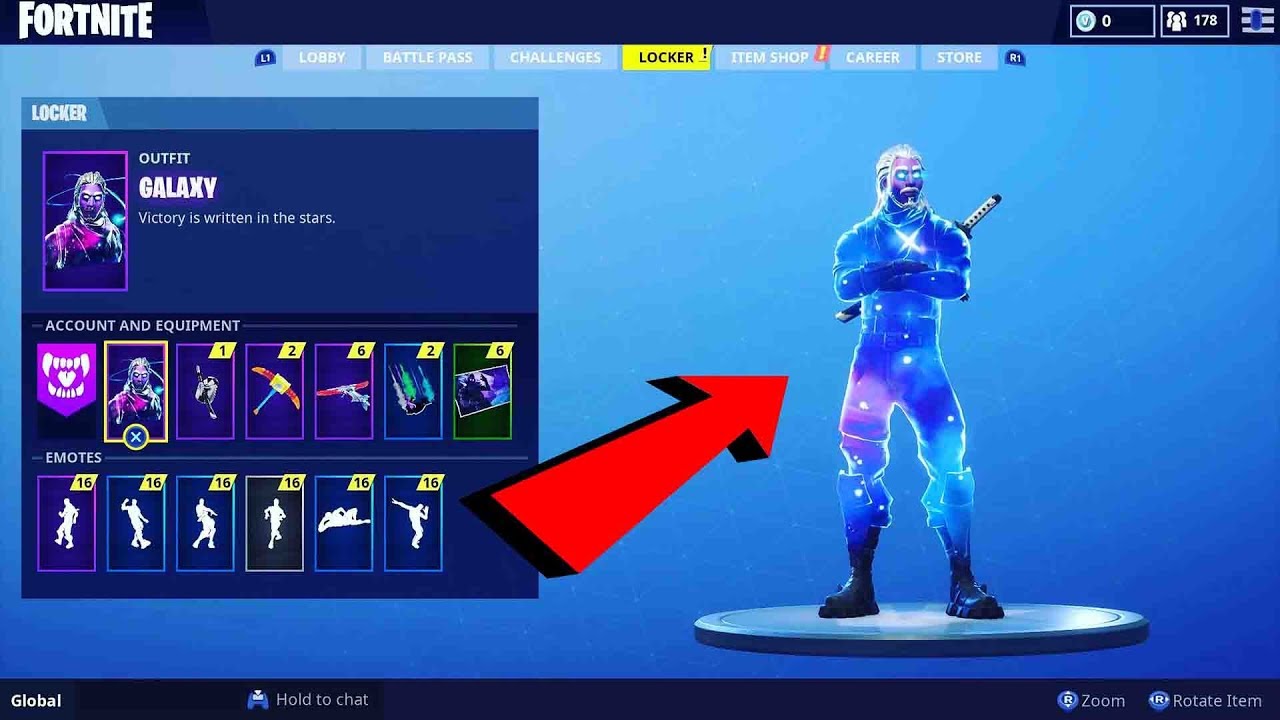 HOW TO GET THE GALAXY SKIN ON FORTNITE YouTube HOW TO GET THE GALAXY SKIN ON FORTNITE YouTube