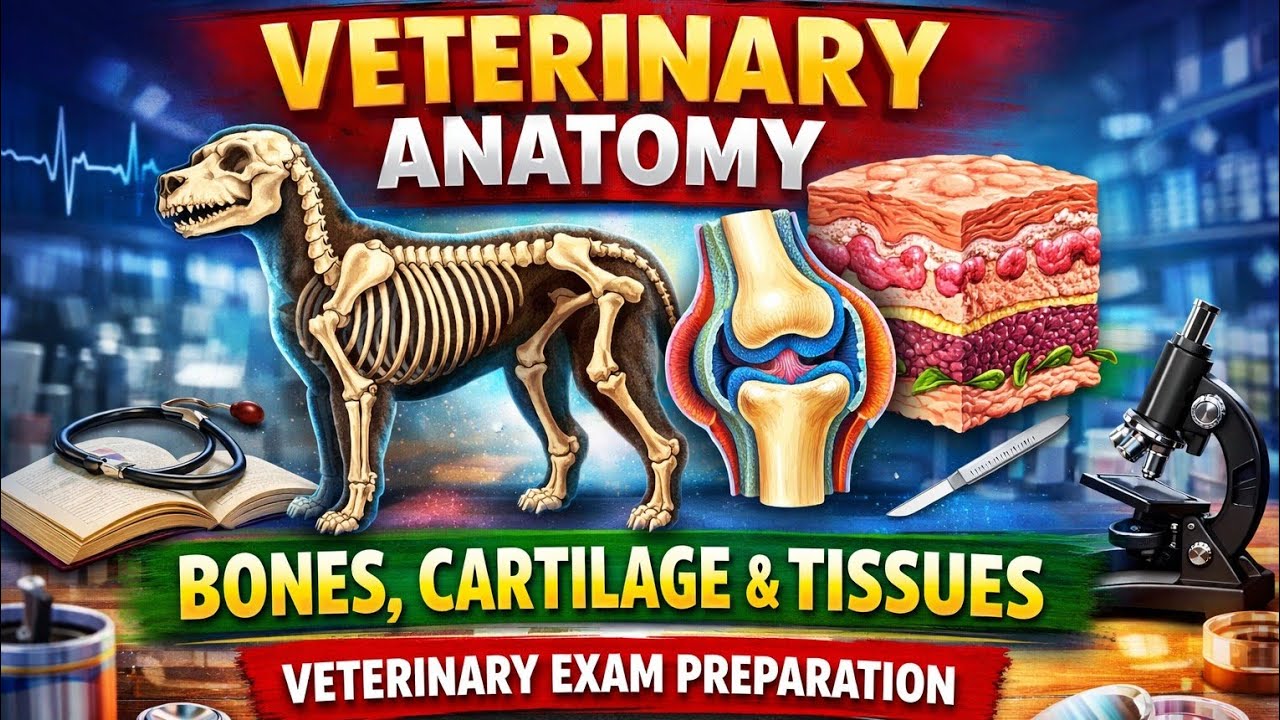 Veterinary Anatomy for Competitive Exams| Veterinary Officer SPSC Exam|Vet Anatomy MCQS|Short Points