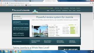 City Guide Part 2 - Installing iReview template for Joomla