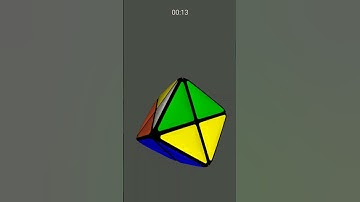 Dino Skewb solved in 26 seconds Virtual cube