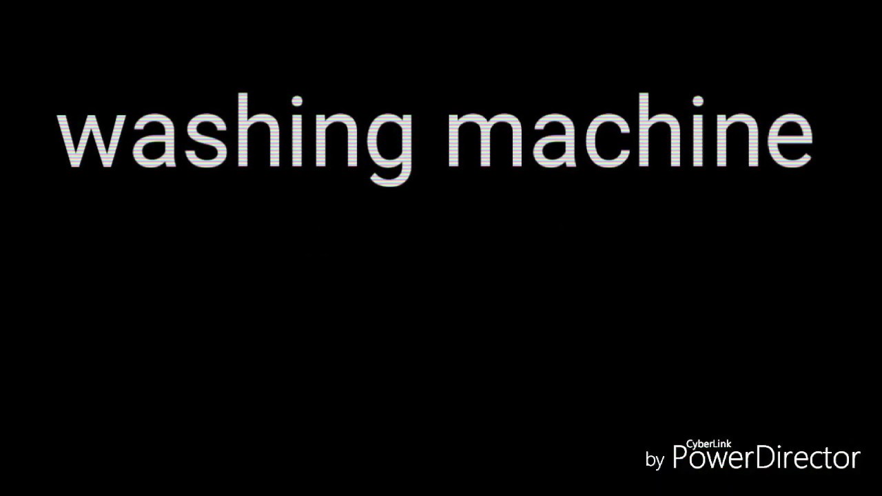 Washing machine *meme* YouTube