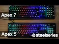 SteelSeries Apex 5 vs Apex 7 - Whats The Difference - Review