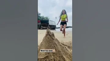 OMG Bahut Zor Se Laga But Maja Aya Kesariya Bindasskavya Shorts Goa Beach 