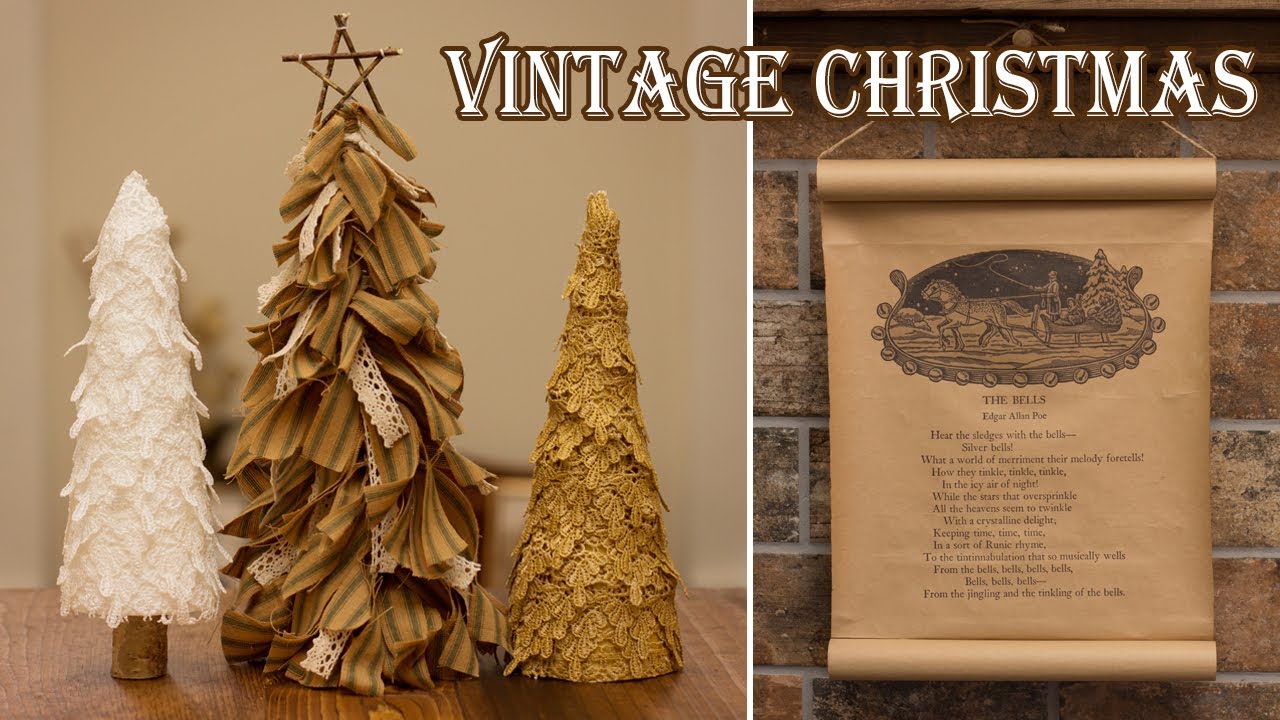 Винтажные фермерские рождественские украшения своими руками | Простая долларовая ёлка: недорогой ...