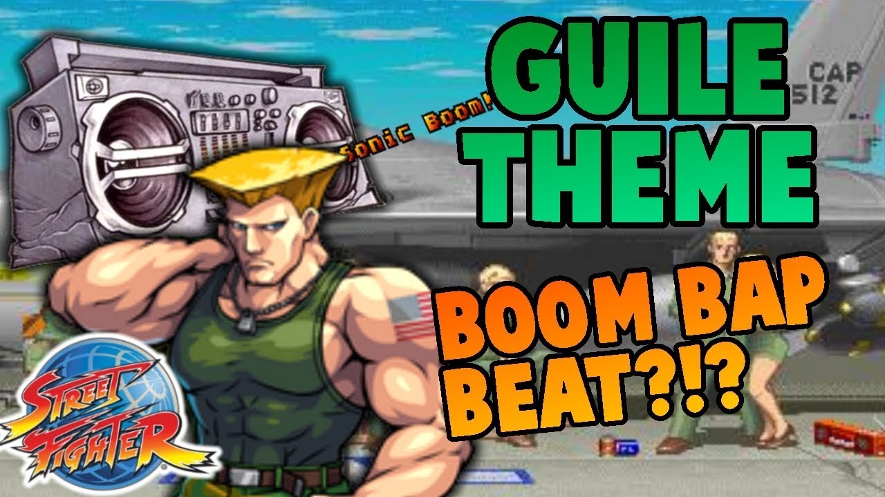 Guile Theme Street Fighter HIP HOP BEAT Remix | Sonic Boom Bap Rap Instrumental