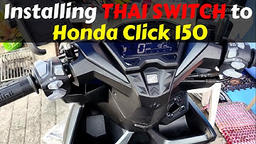 Installing Thai Switch V3 to Honda Click