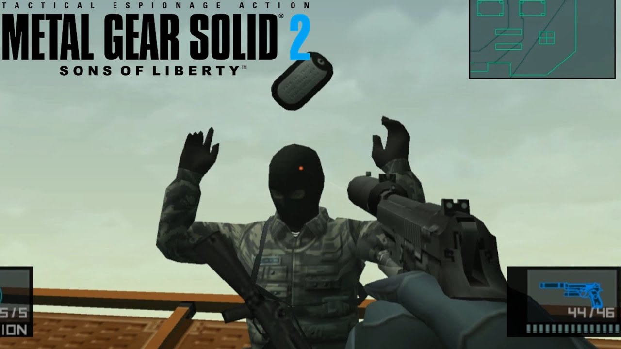 Metal Gear Solid 2 Sons of Liberty Dog Tags (Normal) YouTube