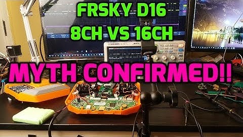FrSky D16 8ch vs 16ch Latency // Final Results