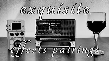 Three Exquisite Effects Pairings - feat. Stylophone Gen X-1
