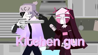 Kitchen gun | But Its Sarv and Ruv | FnF Sticknodes animation