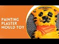 DIY Tiger Keychain | Clay Paint #kidsactivities #easykidsart #kidsfunplay #painting #diy #clayart