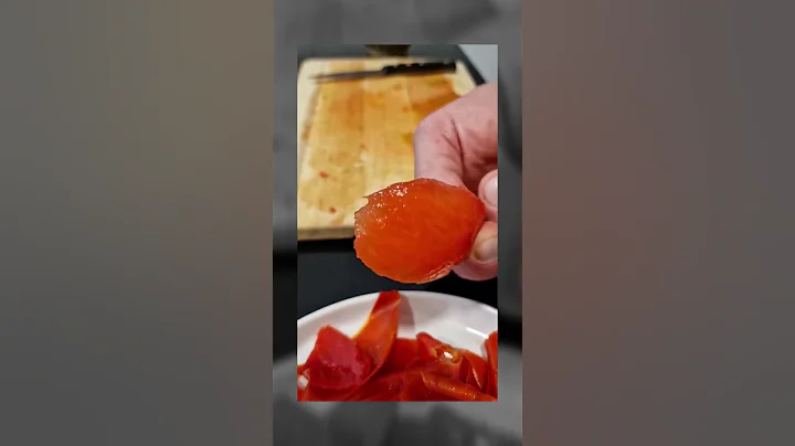 TARTAR DE TOMATES - Receita na descrição 👇🏻 Chef Dário Diaz #shorts