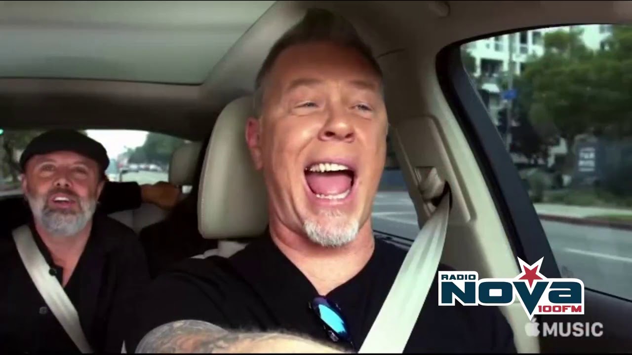 Seriously Addictive Music News Metallica Do Carpool Karaoke! YouTube