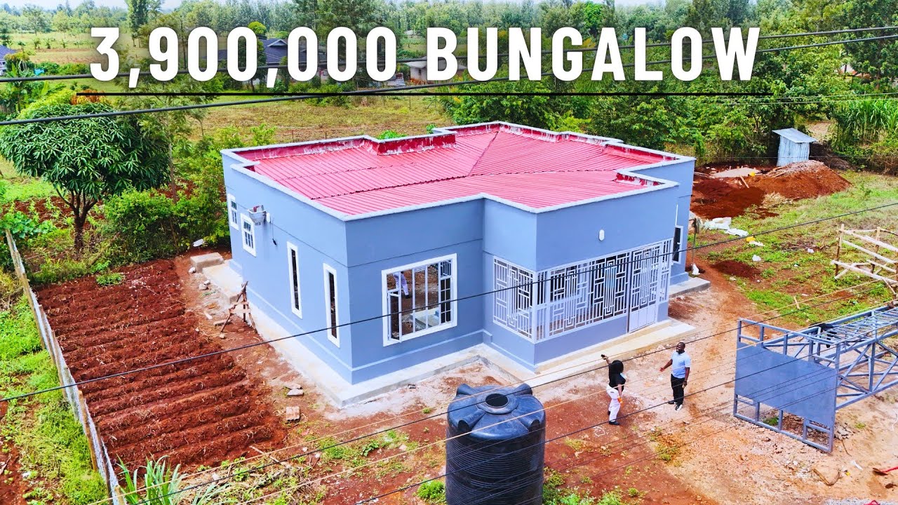 Inside Ksh 3,900,000 3 bedroom Bungalow in Kirinyaga Built by a Kenyan Returnee Couple
