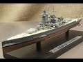 模型　ドイツ装甲艦 アドミラル・グラーフ・シュペー 1/1250