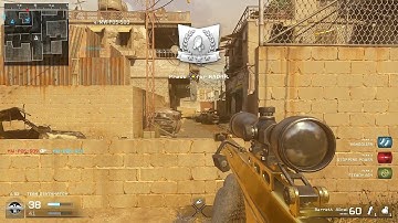 Barrett .50 Cal Modern Warfare Remastered Multiplayer Gameplay