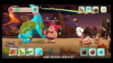 Dino Bash all levels max #39 gameplay walkthrough part 36