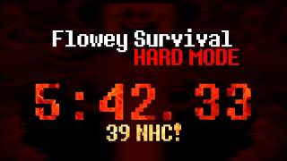 UNDERTALE - HARD MODE Flowey Survival in 5:42.33 and 39 NHC (DOUBLE PB)