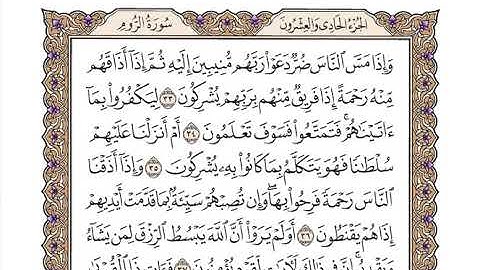 سورة الروم كاملة بصوت الشيخ" وديع اليمني"