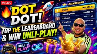 🔥 DOT DOT IN THE CHAT! 🚀 TOP THE LEADERBOARD & WIN UNLI-PLAY! 🏆🎮 #leaderboard #taptap #dotdotdot