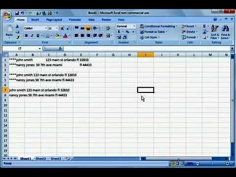 Excel 2007 Tutorial 13 Advanced Functions Part 1