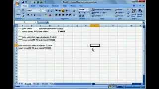 Excel 2007 Tutorial 13 Advanced Functions Part 1 Excel 2007 Tutorial 13 Advanced Functions Part 1