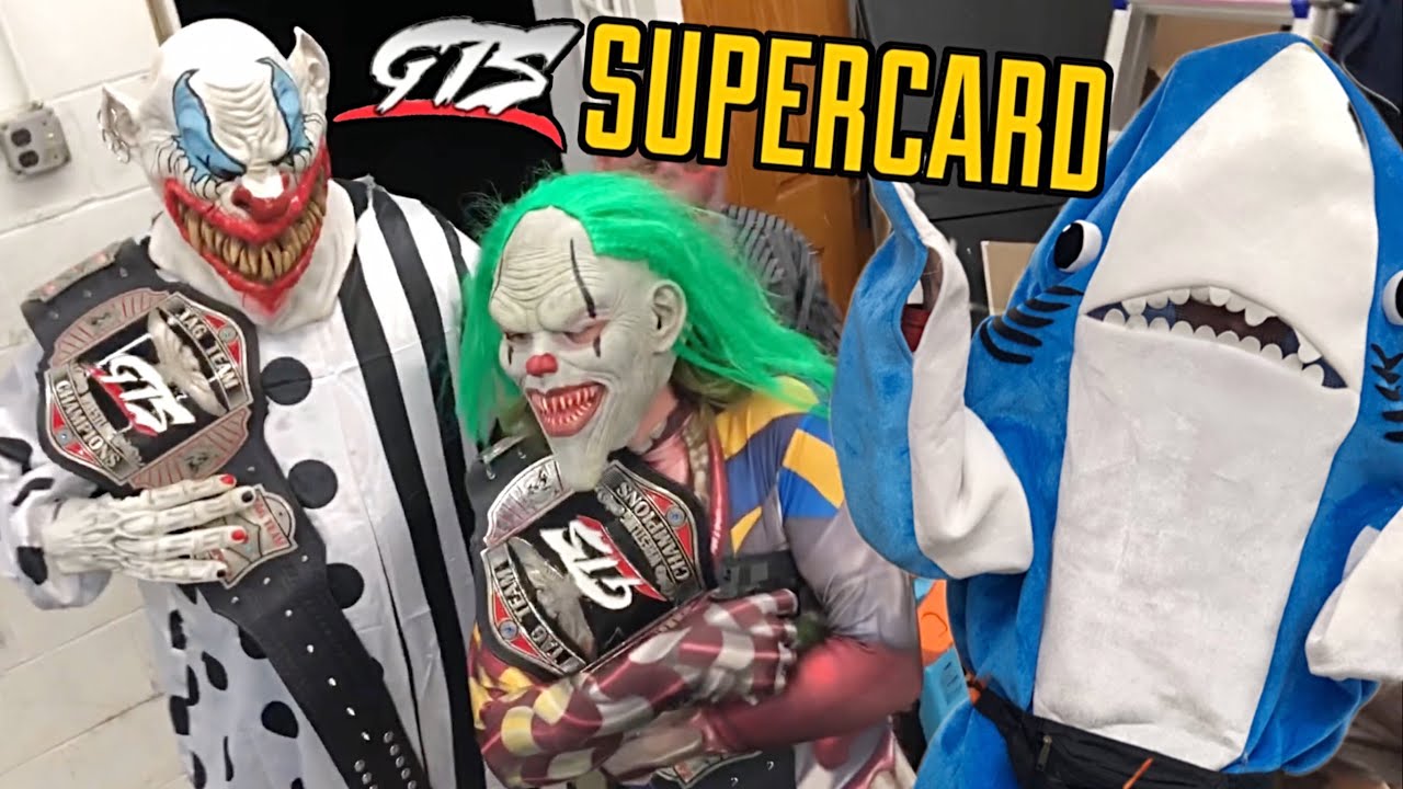 Акула пронзила стол - Клоуны против Лучадоров, командный чемпионат!