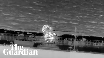 Ukraine launches drone attack on Russian oil tanker in Mediterranean