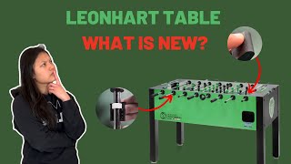 Original Leonhart Table soccer - What is new? | Wechsellager + neue Figuren | Tischkicker Review