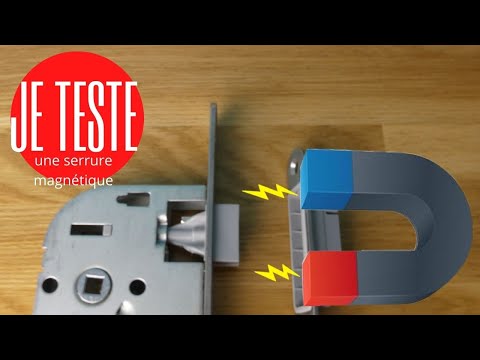 JE TESTE une serrure à pêne magnétique DOM METALUX (et j'aime ça)