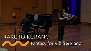 RAKUTO KURANO: Fantasy for Viola & Piano