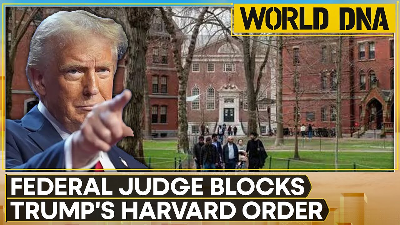 US Judge Blocks Trump Admin's Ban On Foreign Students In Harvard ...