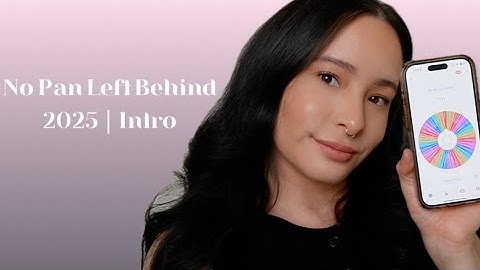 2025 No Pan Left Behind | Intro