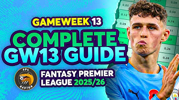 FPL GW13 COMPLETE GIDS 🚨 | DRIEVOUDIGE AANKAPITEIN HAALAND? 🤔 | Fantasy Premier League Tips 2025/26