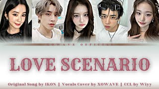 | COVER | IKON 'LOVE SCENARIO' (color coded lyrics) XOWAVE