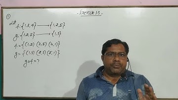 exercise 1.3 class 12 ncert math Ques:-1 to 7(relations and functions) chapter 1 by lalla sir.