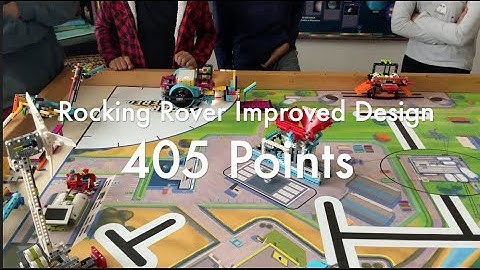 Rocking Rover - Super Powered - 405 Points - First Lego League Challenge
