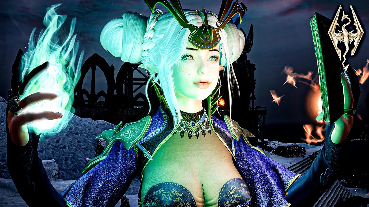 스카이림의 초 고퀄리티 