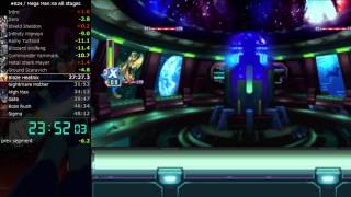 Mega Man X6 All Stages Speed Run in 47:09 - Former World Record