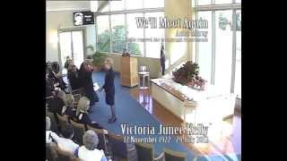 Funeral Service of Victoria Junee Harris (Kelly)
