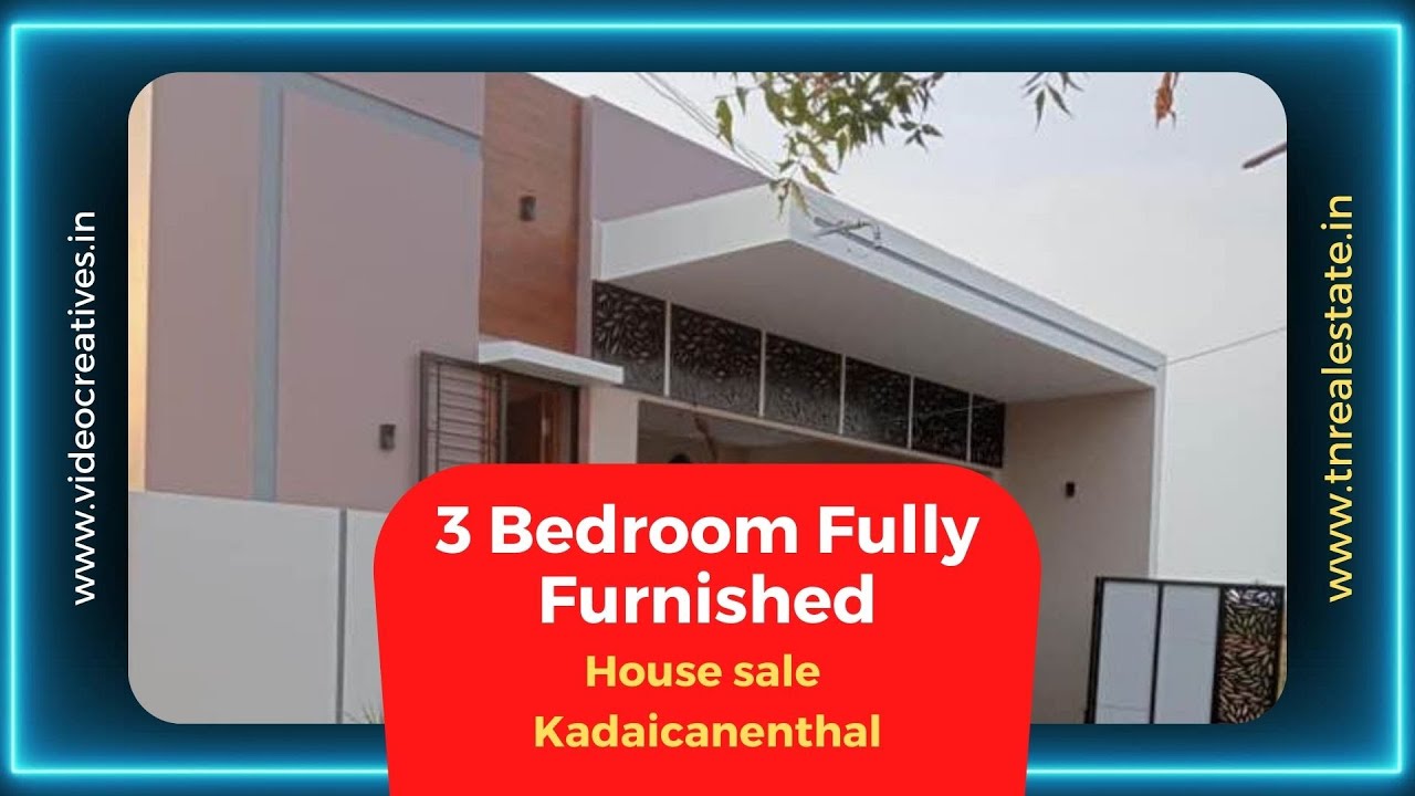 3 Bedroom Fully Furnished individual House for sale Madurai