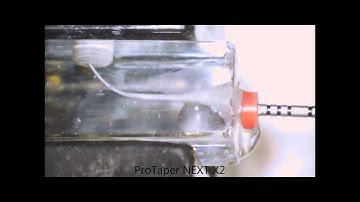 Ni-Ti Shaping : ProTaper NEXT X1, X2 + Profile 30/.06, 35/.04