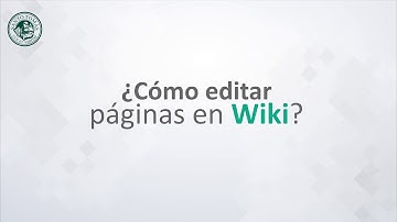 ¿Qué es un Wiki? - Aula Virtual Santo Tomás